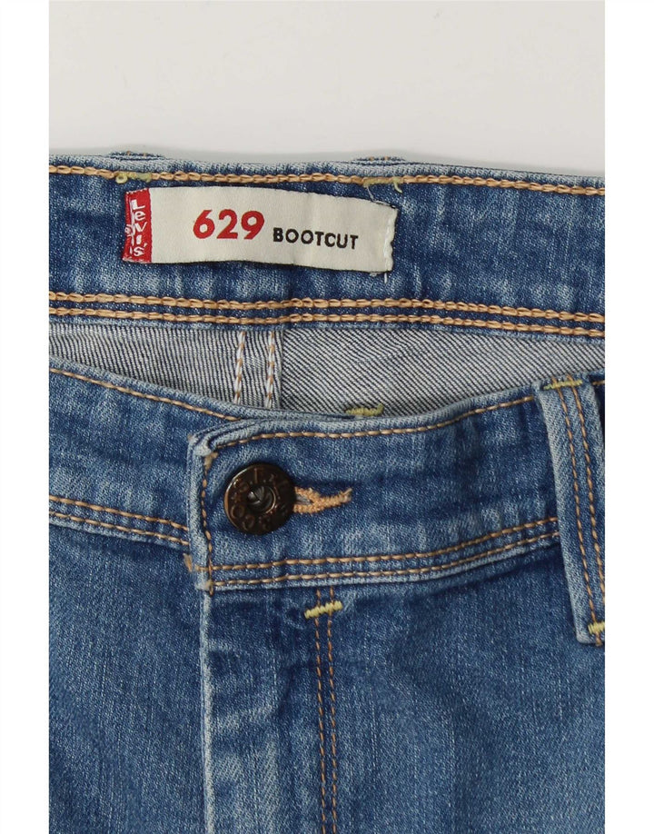 Levi's Mens 629 Bootcut Jeans W32 L32 Blue