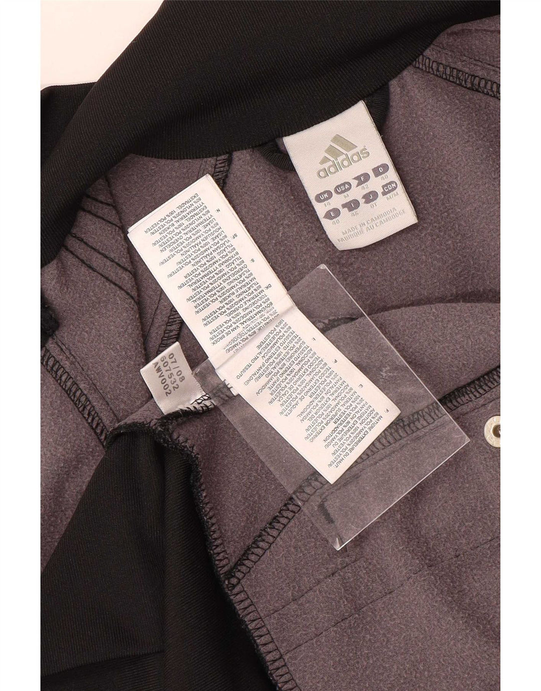 Γυναικεία αθλητική φόρμα Adidas Top Jacket UK 14 Medium Black Polyamide