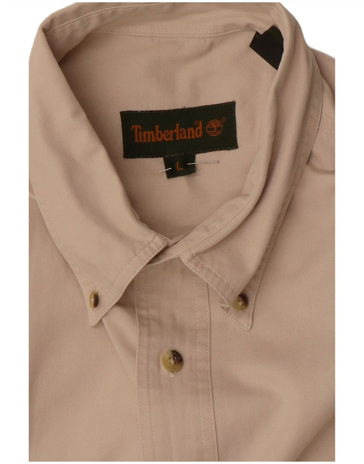 TIMBERLAND Ανδρικό πουκάμισο μεγάλο μπεζ