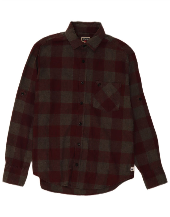 Ανδρικό πουκάμισο Levi's Denizen Flannel Small Grey Gingham
