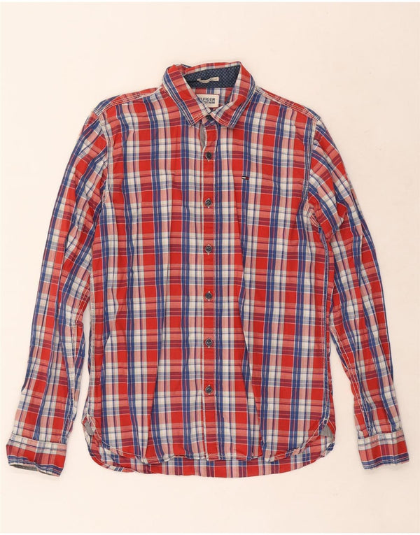 Ανδρικό πουκάμισο Tommy Hilfiger Small Red Check Cotton
