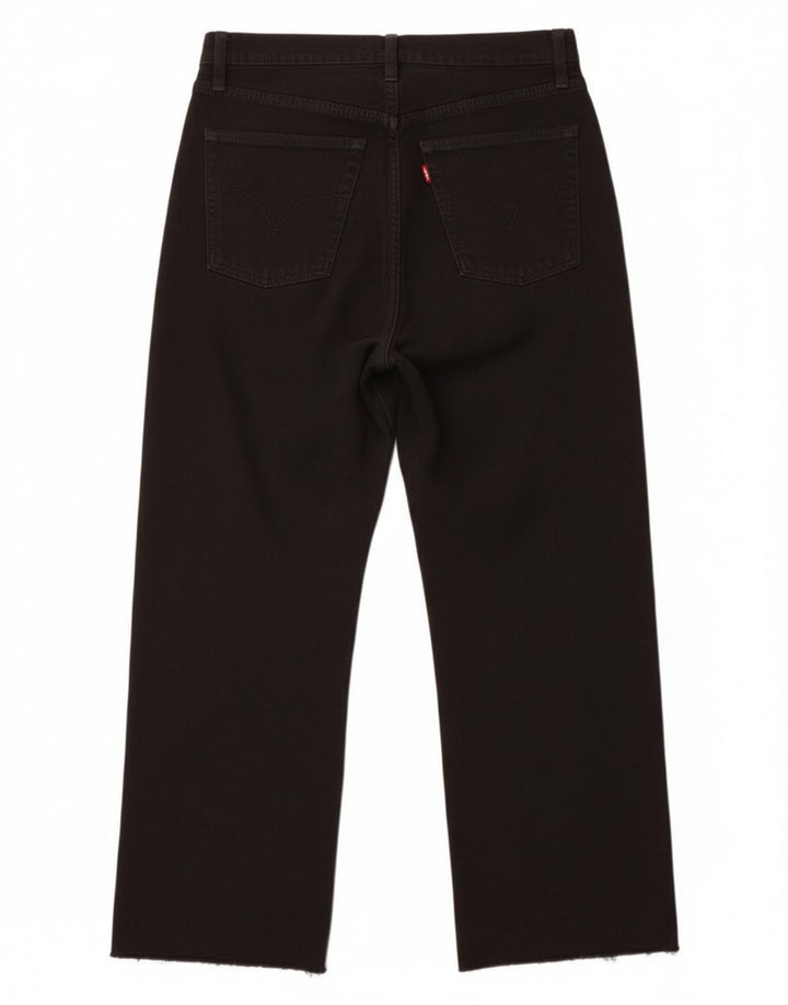 Γυναικείο τζιν Levi's Ribcage Cropped W28 L24 Μαύρο