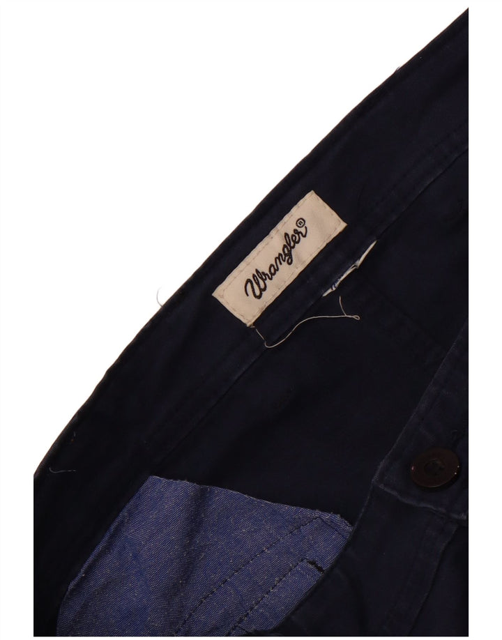Ανδρικό παντελόνι Chino Wrangler Slim W34 L30 Navy Blue