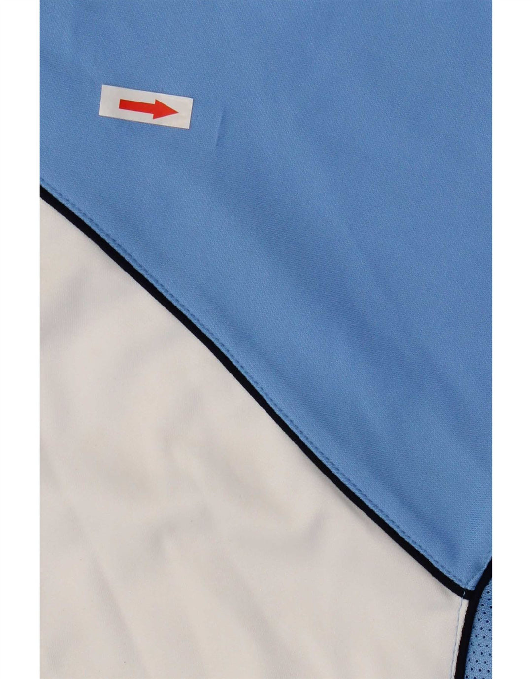 Ανδρικό γραφικό μπλουζάκι Asics Top Medium Blue Colorblock Πολυεστέρας