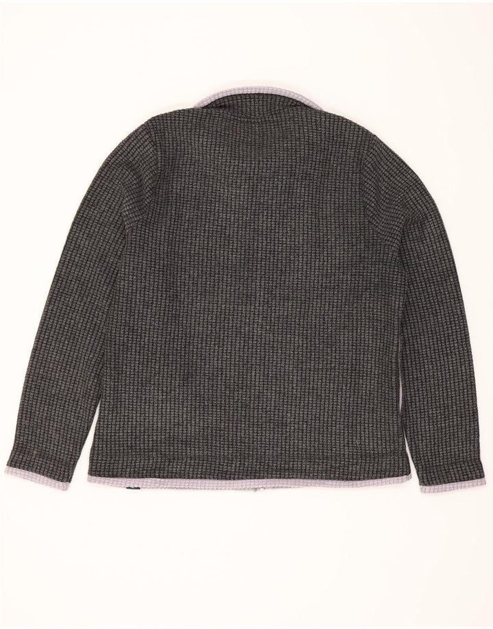 Weird Fish Γυναικείο Fleece Jacket UK 16 Large Grey Polyester