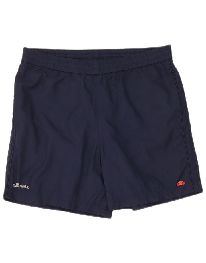 Ανδρικό αθλητικό σορτς Ellesse Μεγάλο Navy Blue Polyester