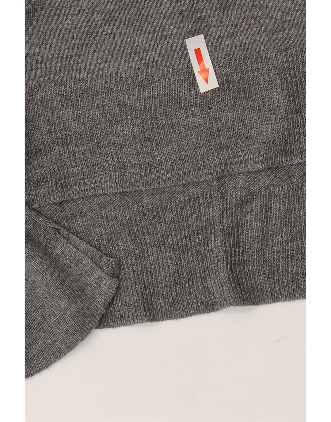 Zara Γυναικείο πουλόβερ με λαιμόκαυστο UK 14 Medium Grey