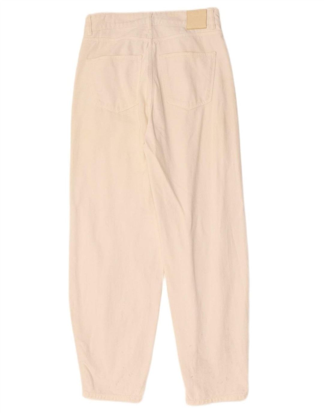 MASSIMO DUTTI Γυναικείο ψηλόμεσο τζιν EU 36 XS W26 L28 Λευκό