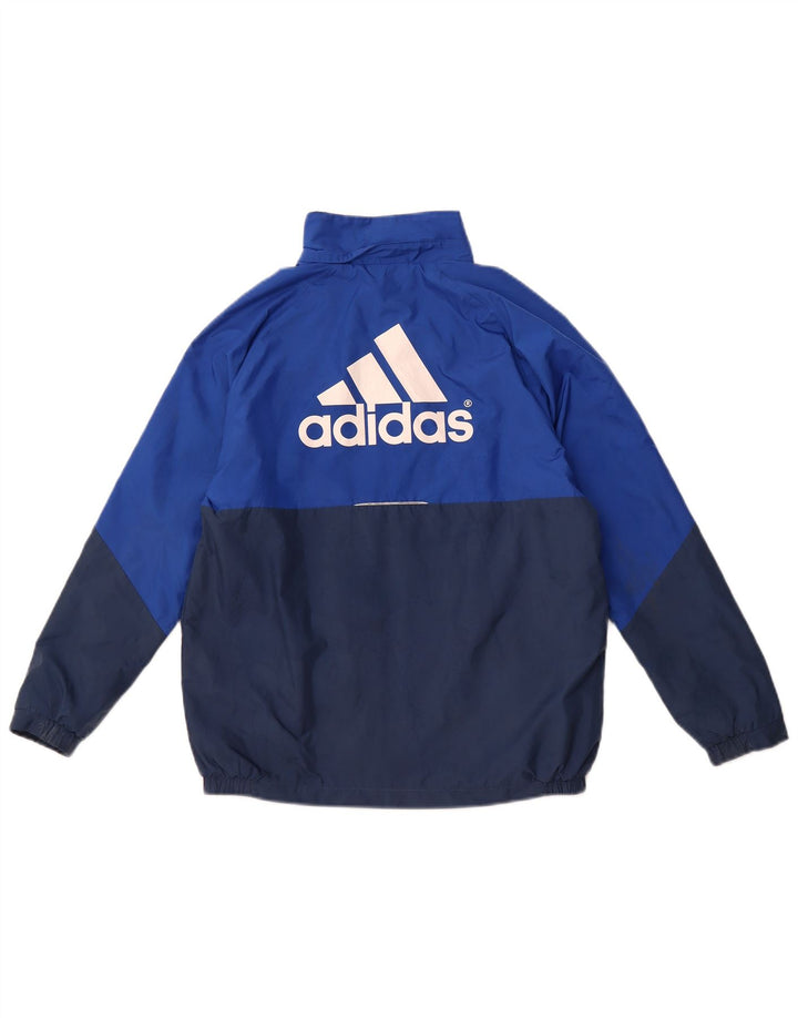 Top μπουφάν ADIDAS Boys Clima Proof αθλητική φόρμα 11-12 ετών Navy Blue