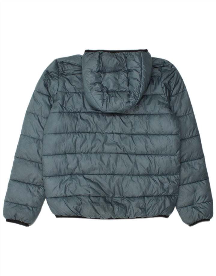 Champion Ανδρικό μπουφάν με κουκούλα UK 36 Small Blue Polyester