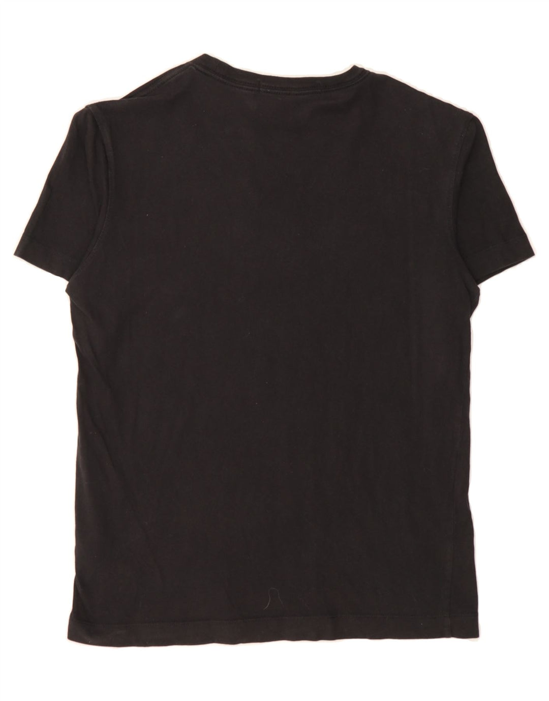 CALVIN KLEIN Womens T-Shirt Top UK 14 Medium Black Cotton Vintage Calvin Klein and Second-Hand Calvin Klein from Messina Hembry 