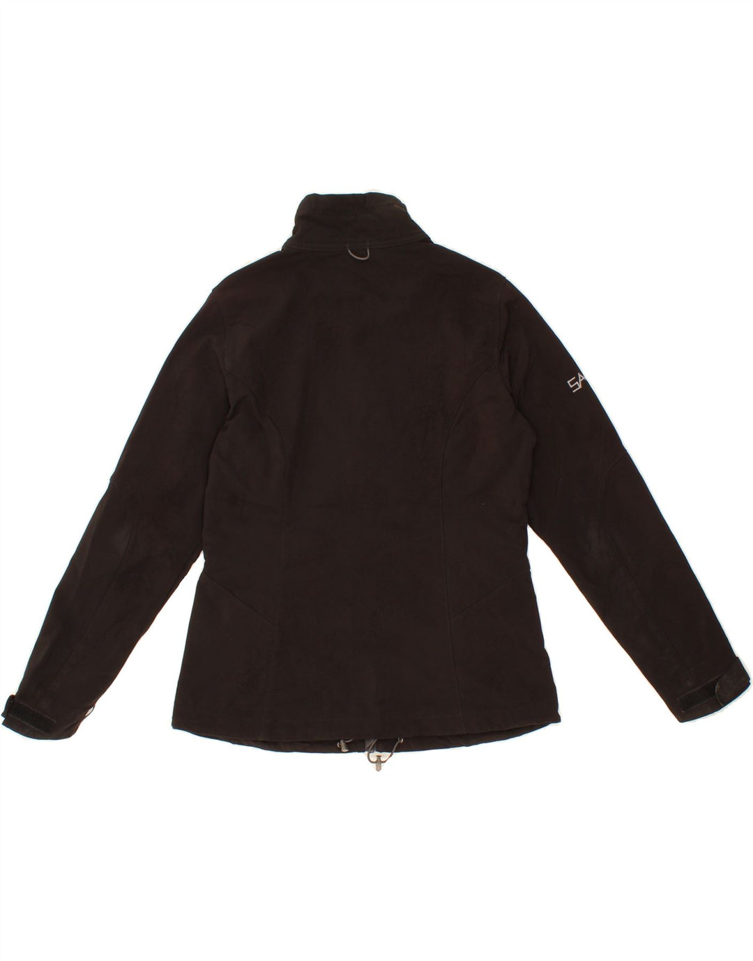 EDDIE BAUER Womens Tracksuit Top Jacket UK 14 Medium Black Polyester Vintage Eddie Bauer and Second-Hand Eddie Bauer from Messina Hembry 