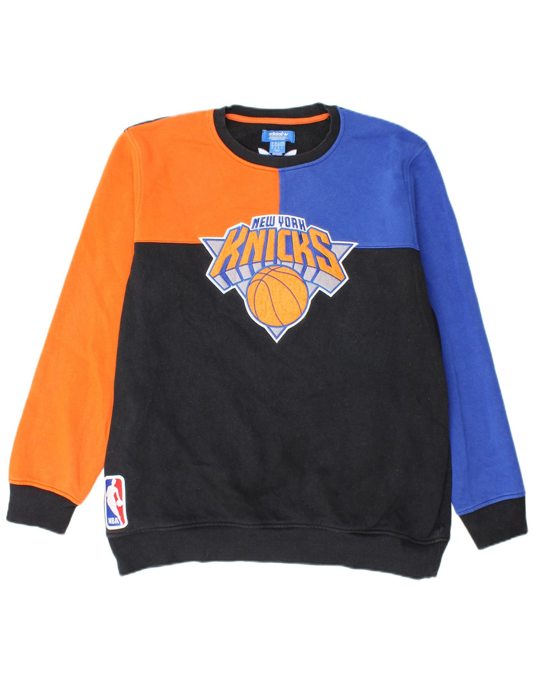 Ανδρικό φούτερ ADIDAS New York Knicks Jumper XL Πολύχρωμο Colourblock