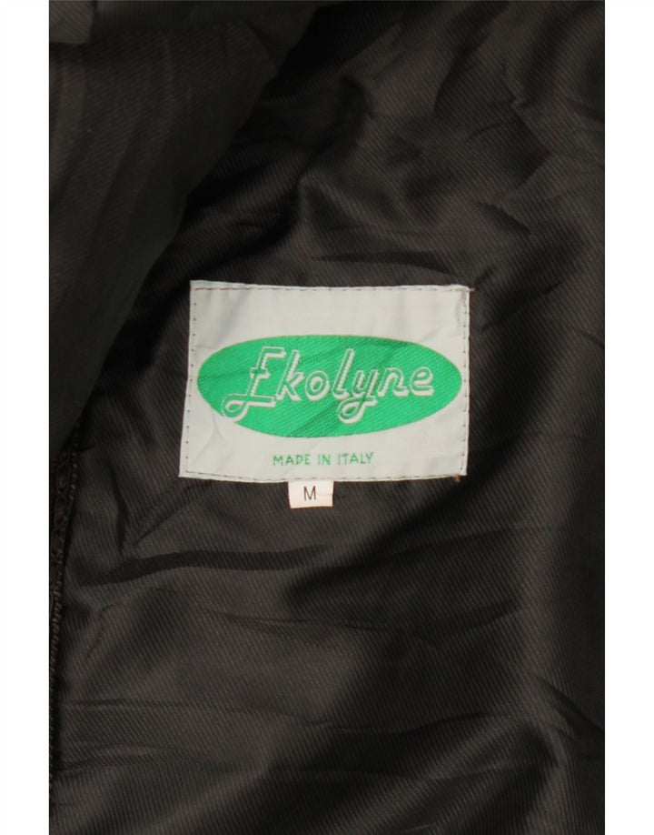 Vintage Γυναικείο Πανωφόρι από Faux Fur UK 14 Medium Black