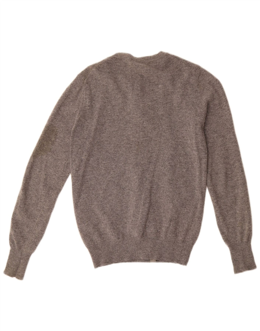 Γυναικείο πουλόβερ Benetton Cardigan UK 10 Small Grey Wool