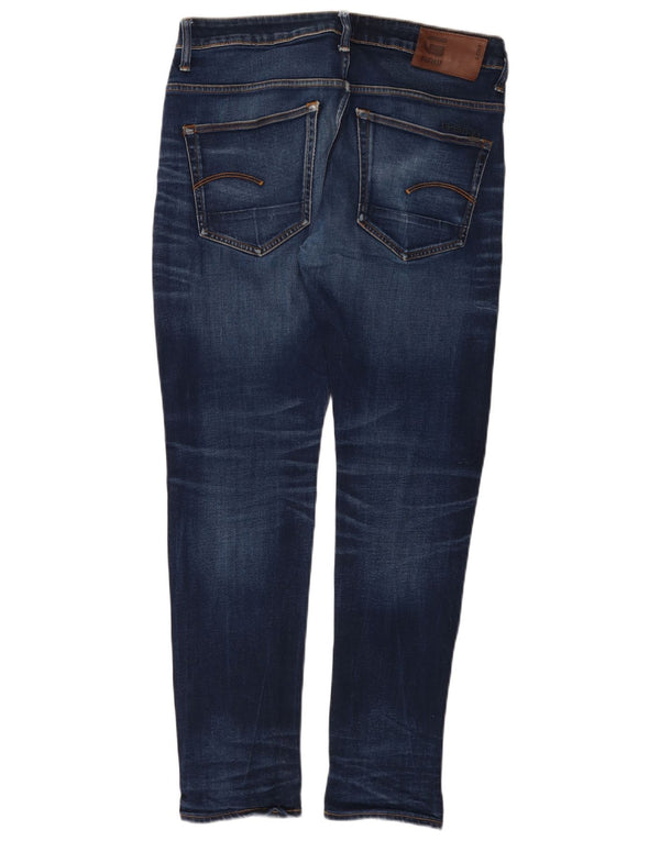 Ανδρικό Slim Jeans G-STAR W32 L32 Navy Blue Cotton