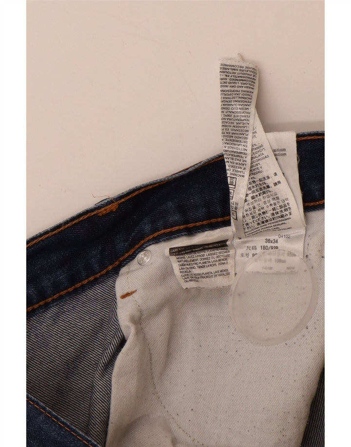 LEVI'S Ανδρικό τζιν 514 ίσιο W36 L29 Μπλε βαμβακερό