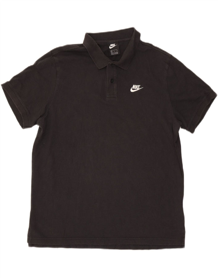Ανδρικό μπλουζάκι πόλο Nike XL μαύρο
