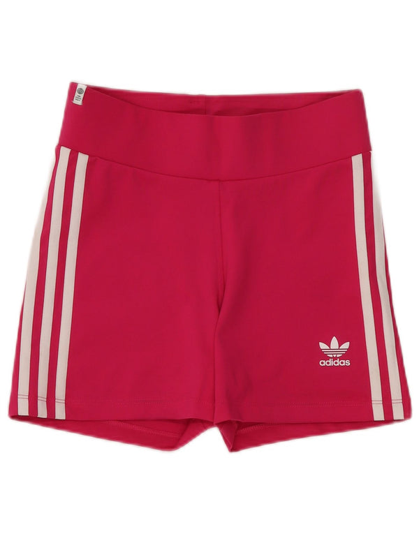 Γυναικείο αθλητικό σορτς Adidas UK 8 Small Pink Polyester Sports
