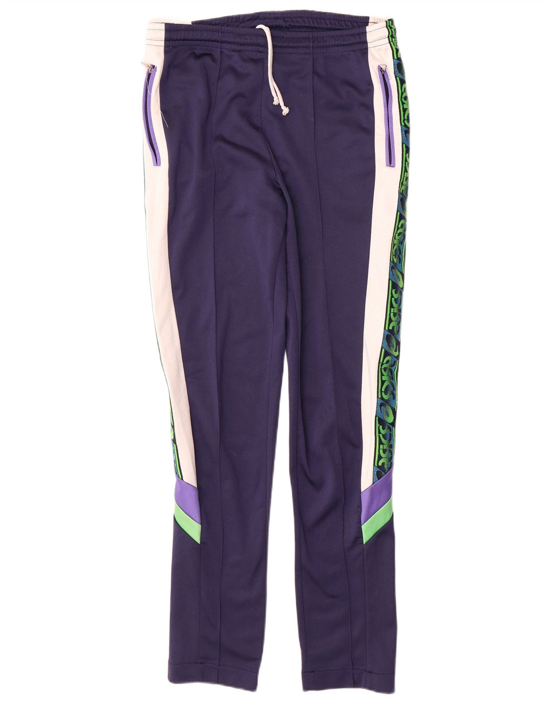 Asics γυναικεία φόρμα IT 46 Large Navy Blue Colourblock Polyamide