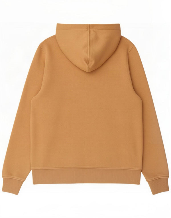 Tommy Hilfiger Mens Graphic Hoodie Jumper Small Brown Cotton