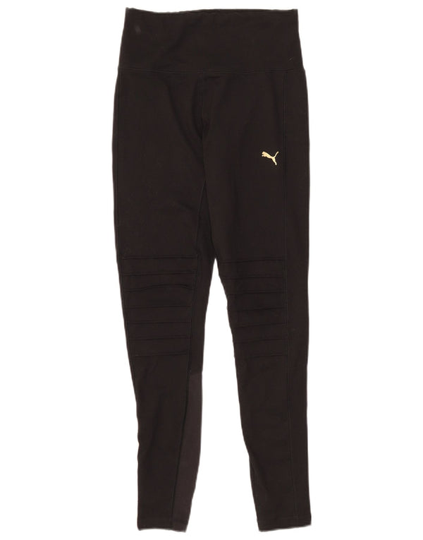 Puma Womens Leggings UK 10 Small Black