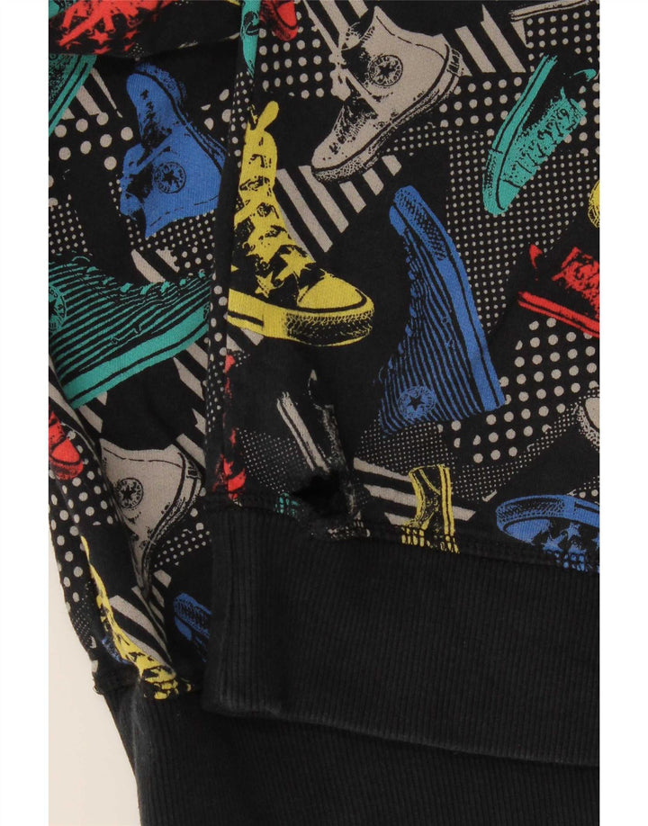 Ανδρικό γραφικό φούτερ Converse Jumper Μεσαίο πολύχρωμο βαμβακερό