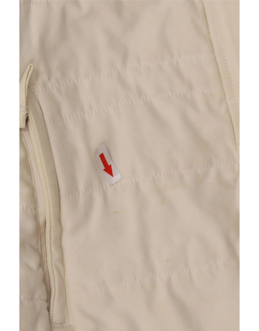 WEIRD FISH Γυναικεία padded Gilet UK 14 Large White Polyester