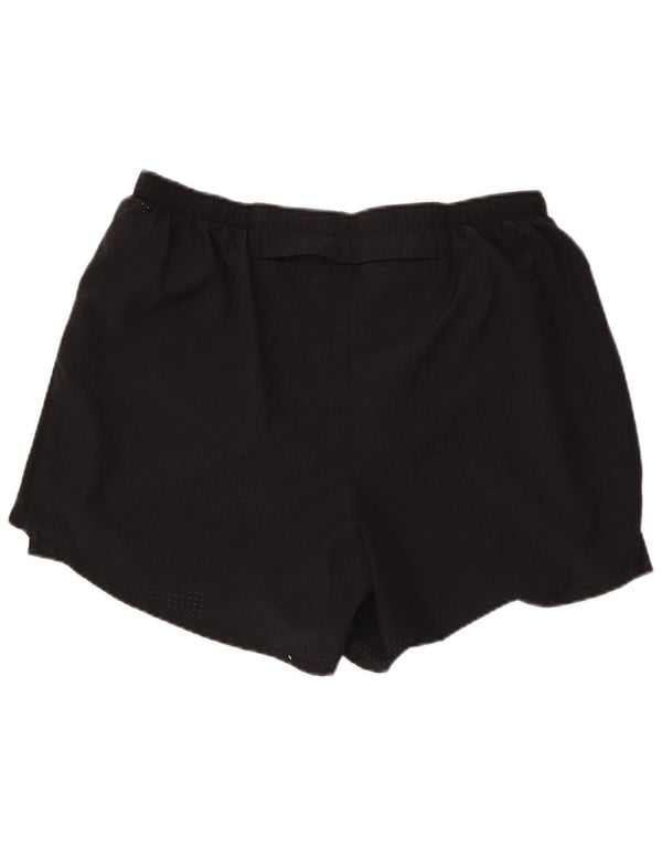 Ανδρικό γραφικό αθλητικό σορτς NIKE Dri Fit, μαύρο πολυεστέρα XL