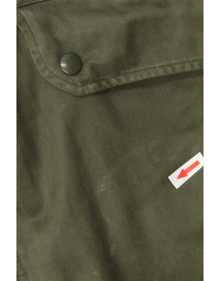 Vintage Ανδρικό μπουφάν Parka με κουκούλα UK 40 Large Green