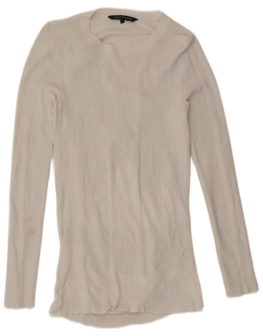 French Connection Γυναικείο τοπ Μακρύ μανίκι UK 10 Small White