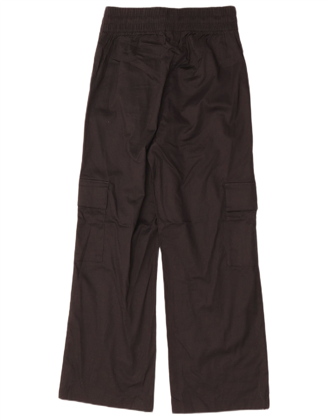 ADIDAS Γυναικείο ψηλόμεσο παντελόνι Cargo UK 8/10 Small W25 L28 Μαύρο