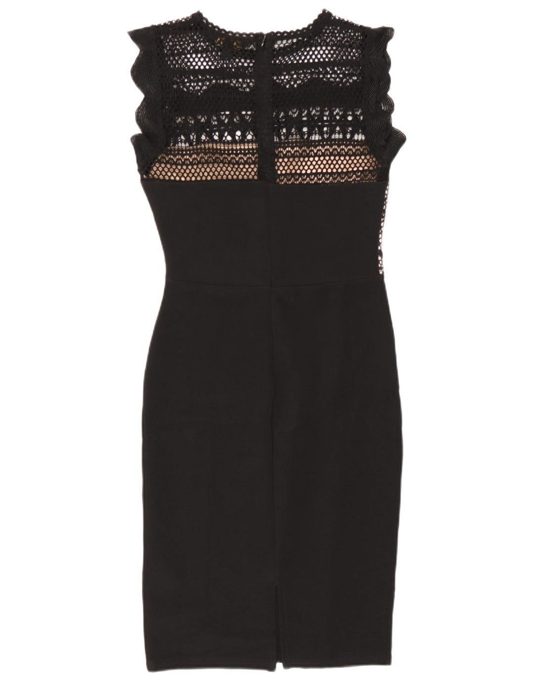 Lipsy γυναικείο αμάνικο φόρεμα με θήκη UK 8 Small Black Polyester