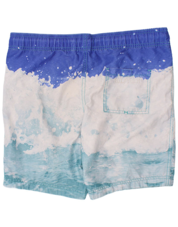 Tommy Hilfiger Boys Swimming Short 13-14 Years Blue Tie Dye