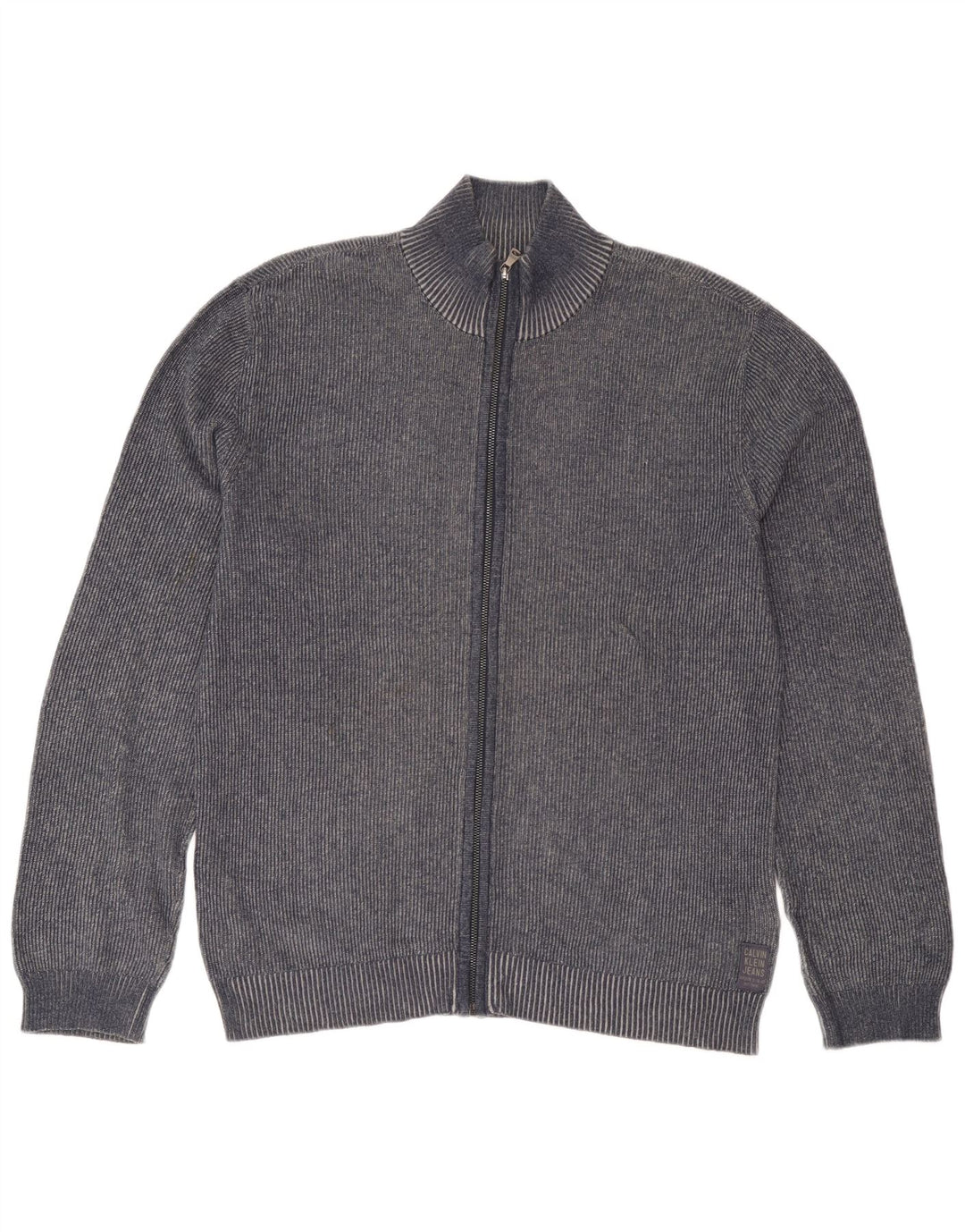 Ανδρικό πουλόβερ Calvin Klein Jeans Ζακέτα Μεγάλο Ναυτικό Βαμβακερό