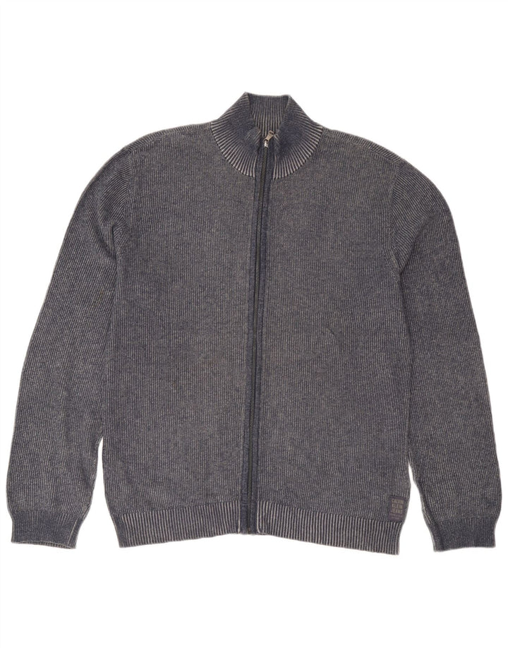 Ανδρικό πουλόβερ Calvin Klein Jeans Ζακέτα Μεγάλο Ναυτικό Βαμβακερό