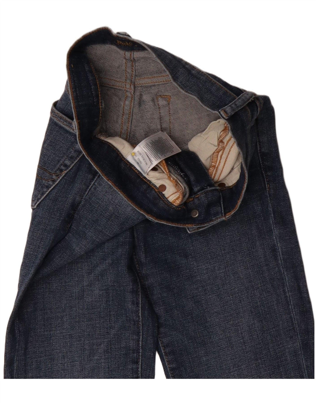 Polo Ralph Lauren Γυναικείο Slim Jeans W24 L30 Μπλε βαμβακερό