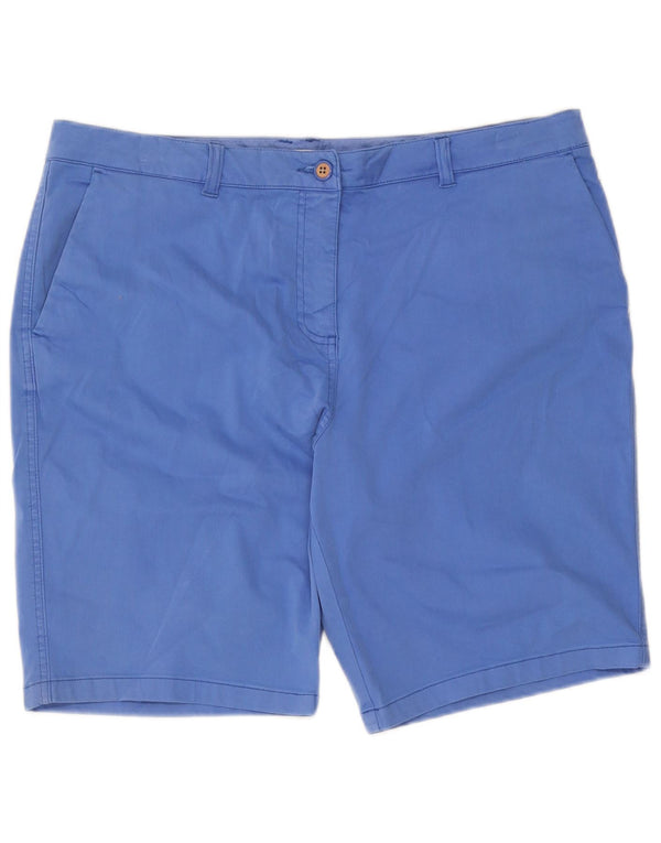 Joules Γυναικείο Ψηλόμεσο Σορτς Chino UK 18 XL W38 Μπλε βαμβακερό