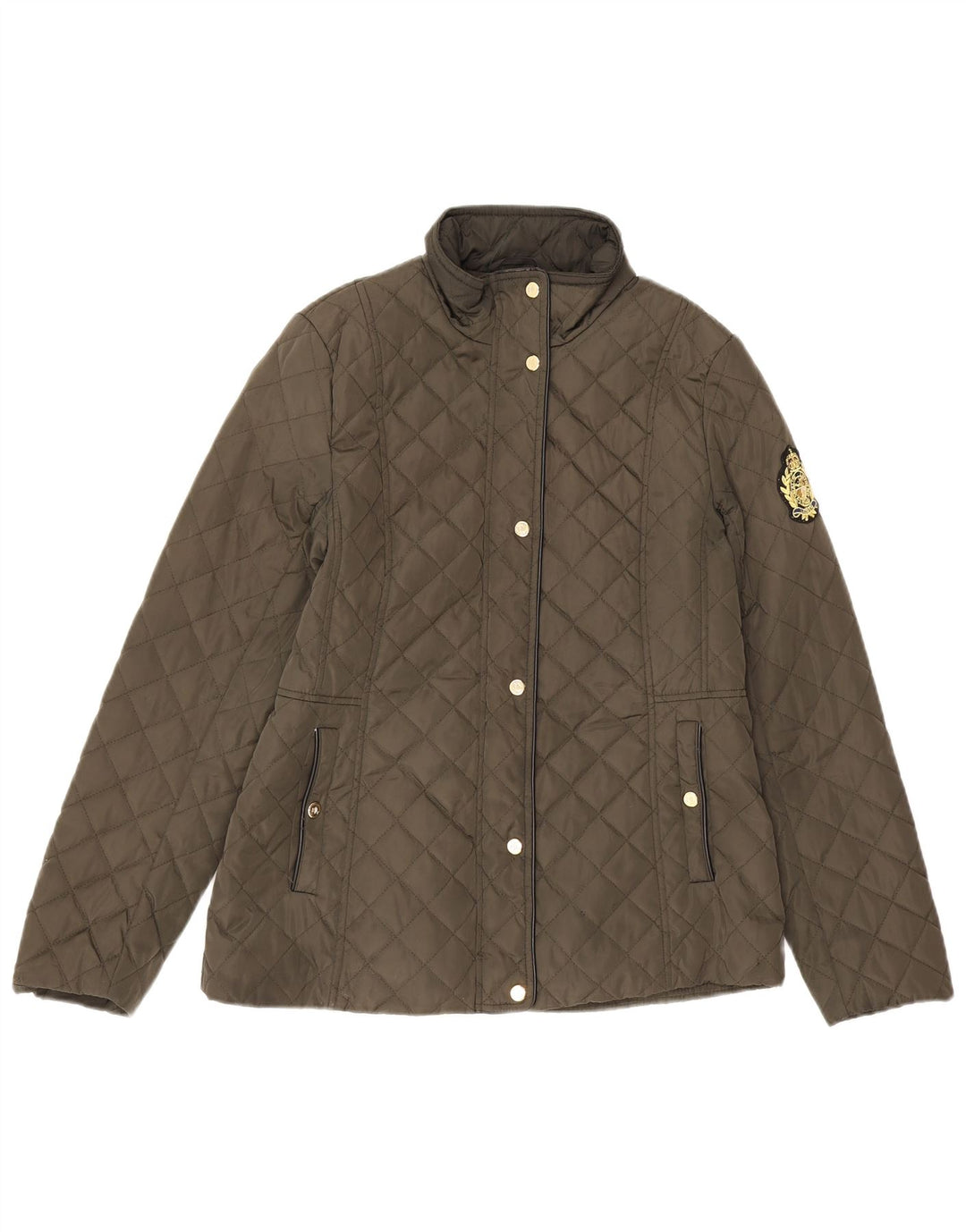 Γυναικείο καπιτονέ μπουφάν Ralph Lauren UK 10 Small Khaki Polyethylene
