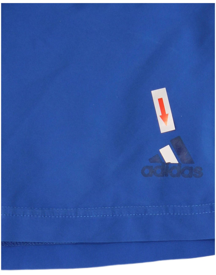 Ανδρικό σορτς κολύμβησης Adidas μεγάλο μπλε πολυεστέρα