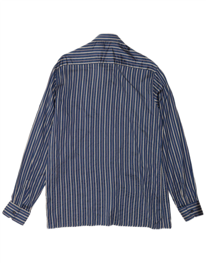 Vintage Ανδρικό Πουκάμισο Μέγεθος 42 16 1/2 Large Blue Pinstripe