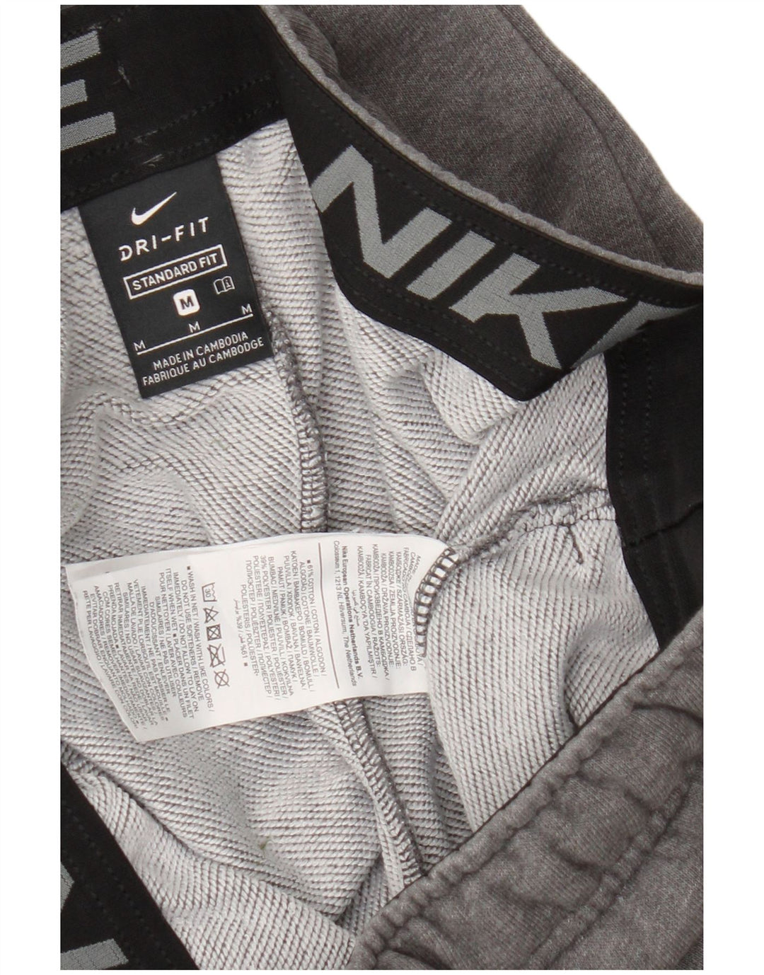 Ανδρική φόρμα Nike Dri Fit Παντελόνι Joggers με μεσαίο γκρι φλύκταινα