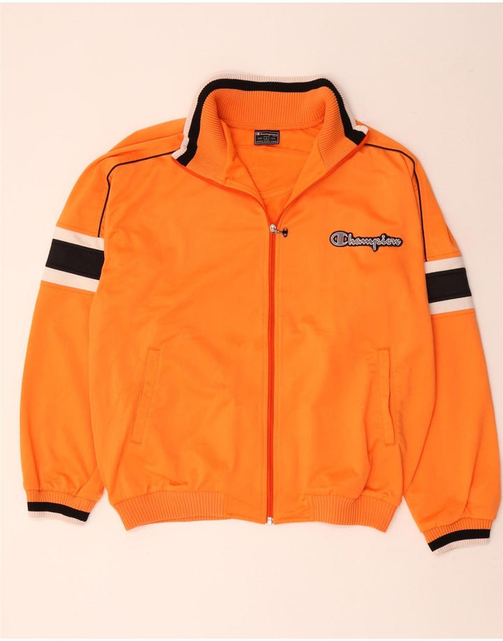 Ανδρική φόρμα Champion Top Jacket Μεγάλο Πορτοκαλί Χρώμα Πολυεστέρας