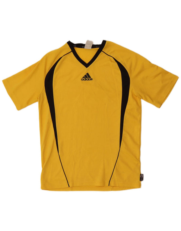 Ανδρικό T-Shirt Adidas Clima 365 Top Small Yellow Colourblock