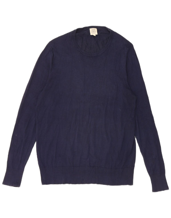 John Lewis Γυναικείο πουλόβερ με λαιμόκαυμα UK 16 Large Navy Blue