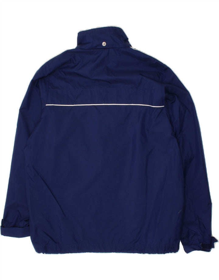 ADIDAS Boys Tracksuit Top Jacket 9-10 Years Navy Blue Nylon Vintage Adidas and Second-Hand Adidas from Messina Hembry 