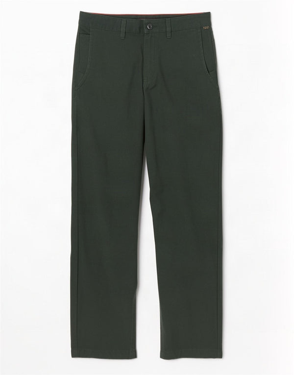 Vans Ανδρικό κωνικό παντελόνι Chino W32 L30 Πράσινο βαμβακερό