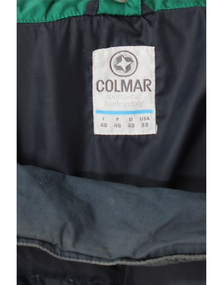 Ανδρικό μπουφάν Colmar με κουκούλα Loose Εφαρμογή με επένδυση IT 48 Medium Green Polyamide