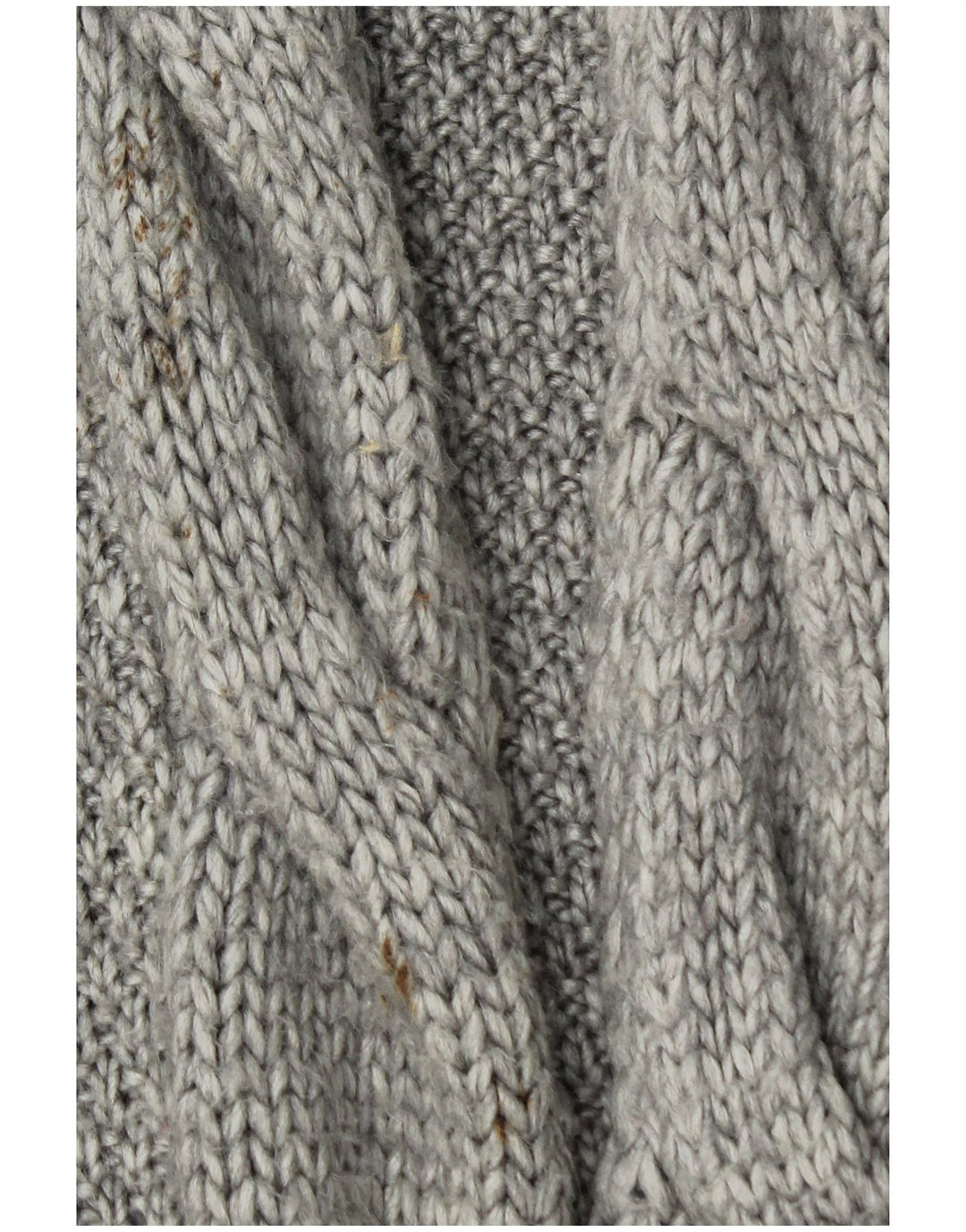 Zara Γυναικείο Longline Ζακέτα πουλόβερ UK 14 Medium Grey