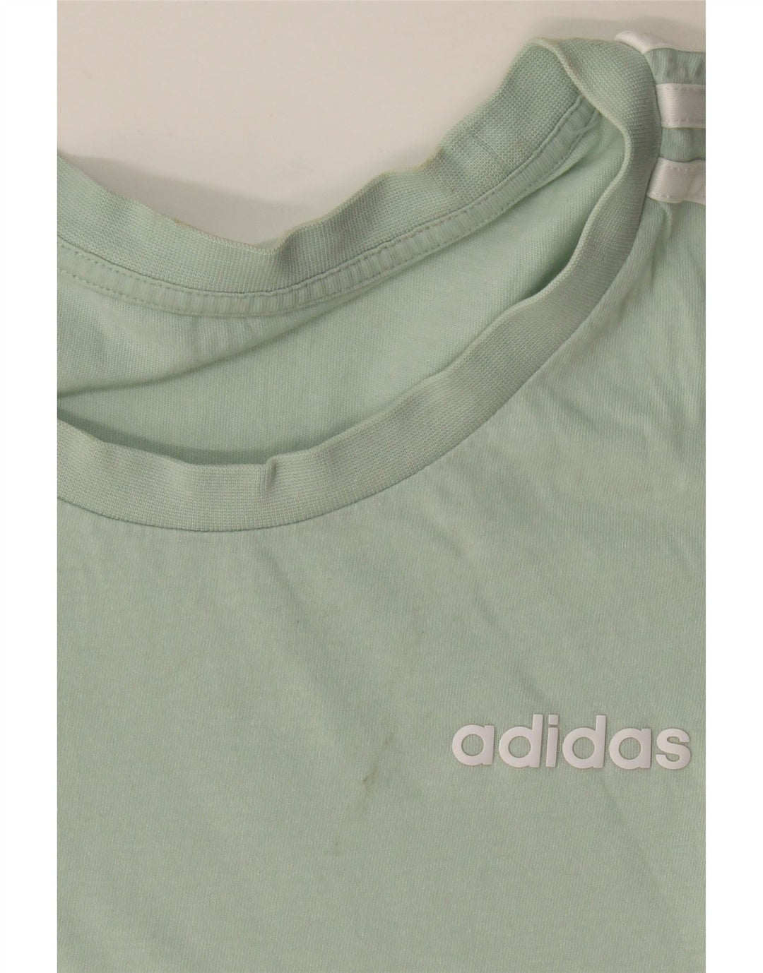 Adidas Γυναικείο T-Shirt Top UK 12/14 Medium Green